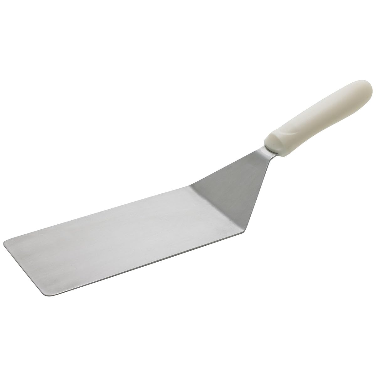 Winco 8" x 4" White Griddle Turner for Steaks and Burgers
