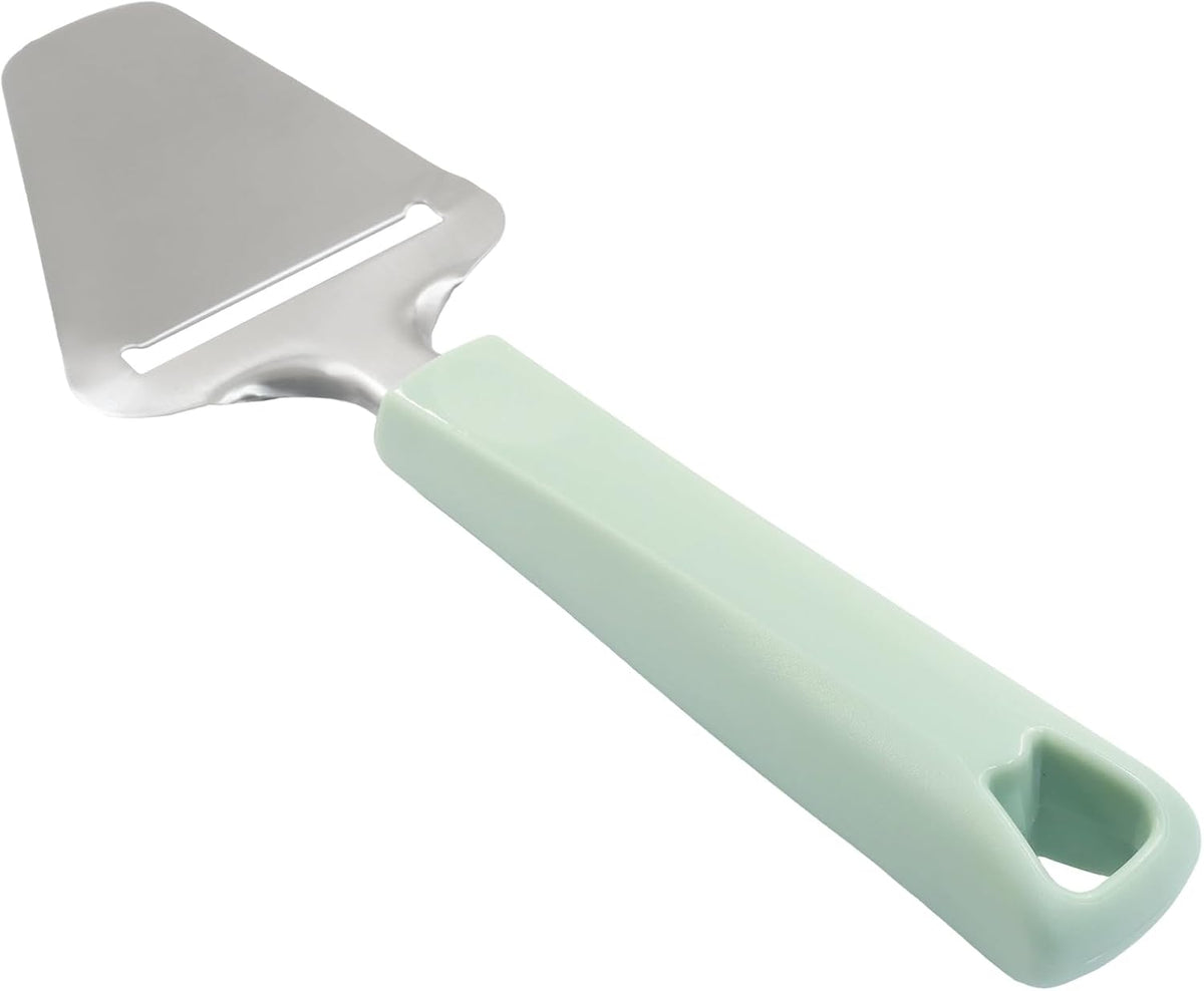 Non-Stick Cheese Slicer, Stainless Steel, Green