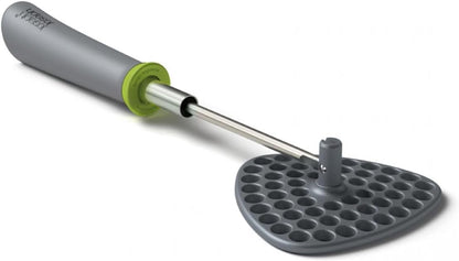 Joseph Joseph Delta Folding Nylon Head, Space Saving Potato Masher, Stores Flat