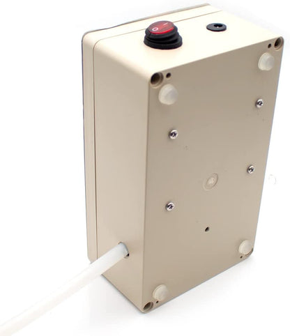 High Pressure Electric Bacon Pump Gun, Meat Saline Syringe Pump Food Grade Electric Injector Meat Processor 60W with 10Pcs Needle (Three Needle)