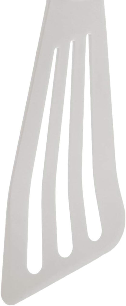 Mercer Culinary Hell's Tools Hi-Heat Slotted Spatula, 12 Inch x 3.5 Inch, Gray