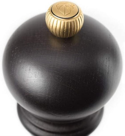 Peugeot Paris Classic Manual Pepper Mill - Adjustable Grinder - Beechwood, Chocolate, 7-Inch