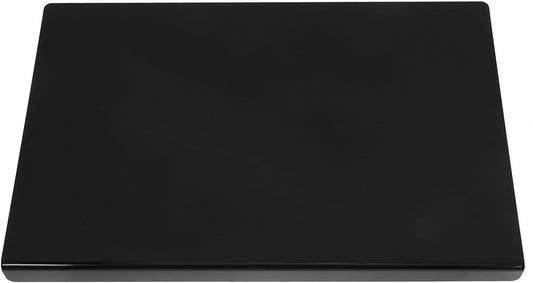 Alipis Acrylic Non-slip Cutting Board 43x28cm 3mm Black Kitchen Chopping Mat for Fruits Vegetables and Meat Food Preparation