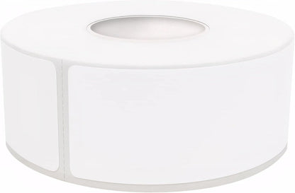 Blank Waterproof Removable Labels for Freezer Storage containers, Labels forJars,Date Label Food Storage Stickers, Waterproof Oil Resistant Easy Clean Leaves no Residue 500Total Per Roll