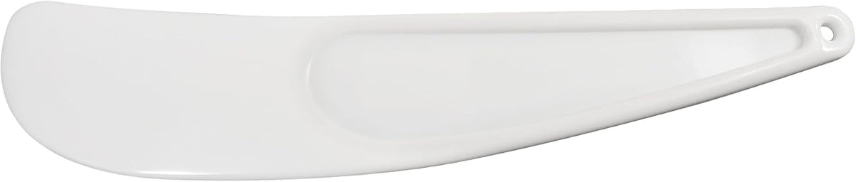 R&M Bowl Scraper Spatula 10.75" – Plastic Baking & Mixing Tool for Scraping Dough, Batter & Bowls