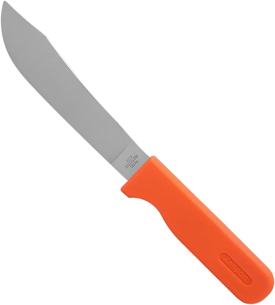 Zenport Crop Harvest Knife, Lettuce Trimmer, 7.25-Inch Blade