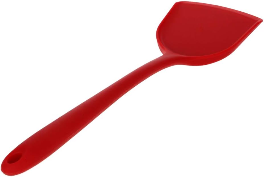Silicone Wok Spatula, Non-Stick Heat Resistant Flexible Baking Spatula