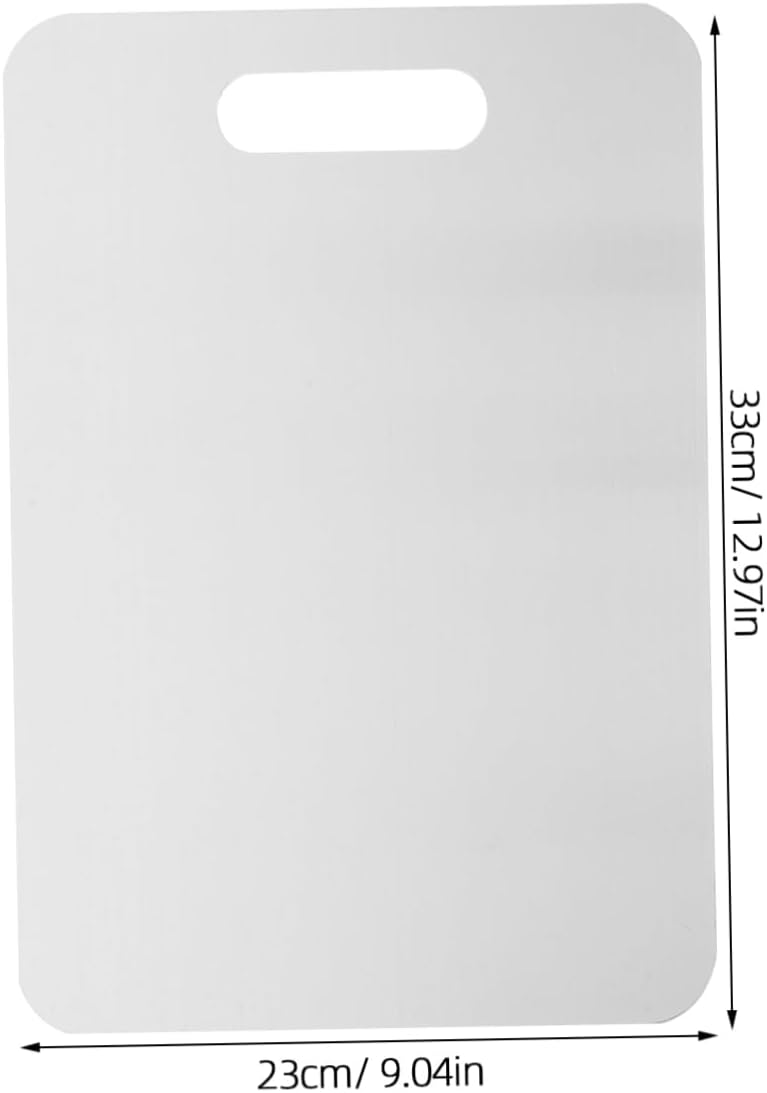 LABRIMP Cutting Mat Stainless Steel Food-safe Non-slip Suitable for Fruits Vegetables Meat Kitchen Essential