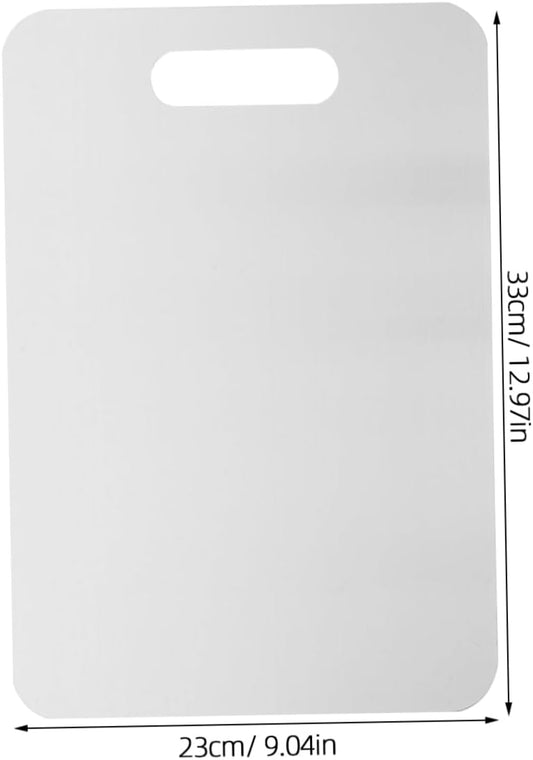 LABRIMP Cutting Mat Stainless Steel Food-safe Non-slip Suitable for Fruits Vegetables Meat Kitchen Essential