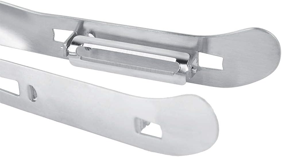 Asparagus Peeler Stainless Steel Peeler Vegetable Peeler Kitchen Peeler Double Sided Carrot Peeler fruit Peeler Potatoes Peeler Multi Function Tomato Potato Remover Kitchen Tool