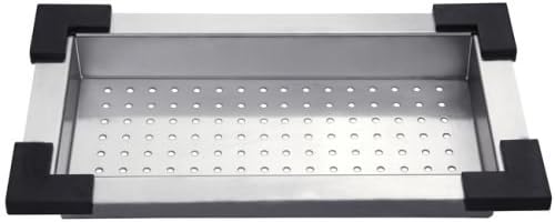 Kraus Stainless Steel 16.75 in Workstation Kitchen Sink Colander CS-6