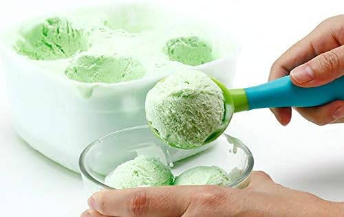 Ice Cream Scoop Nonstick Anti-Freeze Cute Scooper Set Dishwasher Safe