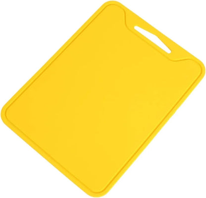 Cutting Board Mat For Household Kitchen Use, Portable With Non-Slip Surface(Dark)