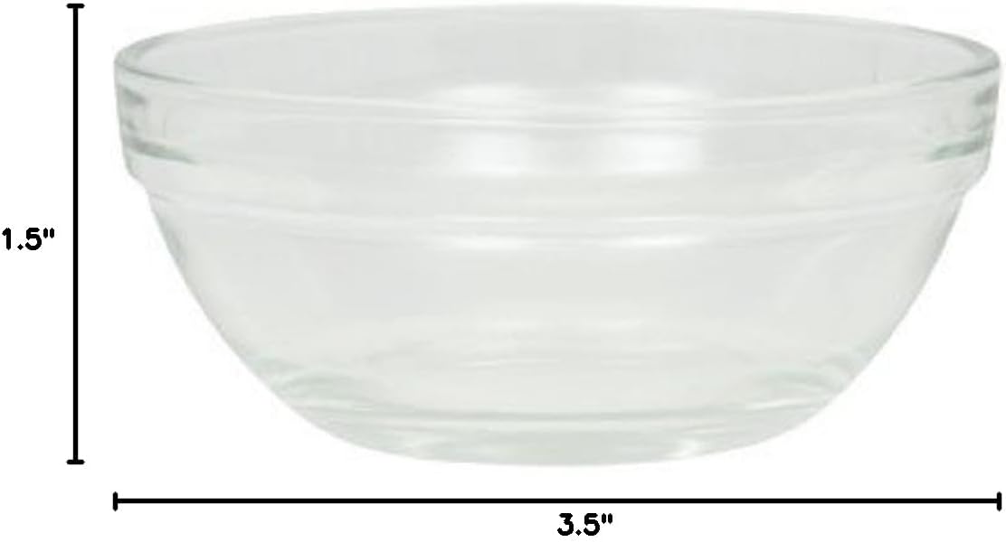 Greenbrier Mini Pinch Prep Bowls, 3.5
