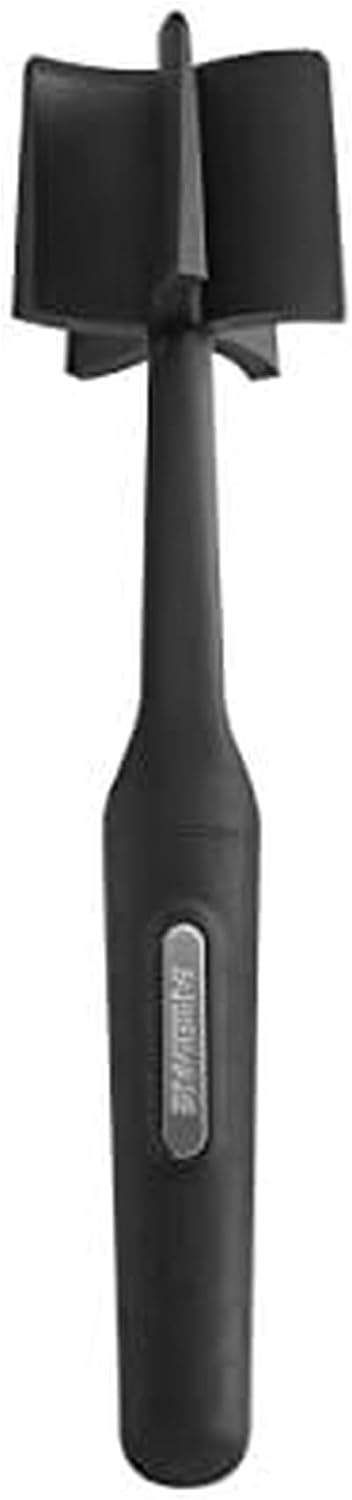 Farberware Meat Chopper and Masher Tool - Nylon Ground Beef Chopper with 5 Pinwheel Blades, Heat Resistant to 450F, Safe for Nonstick Cookware, Dishwasher Safe, Black, 10.75 Inches