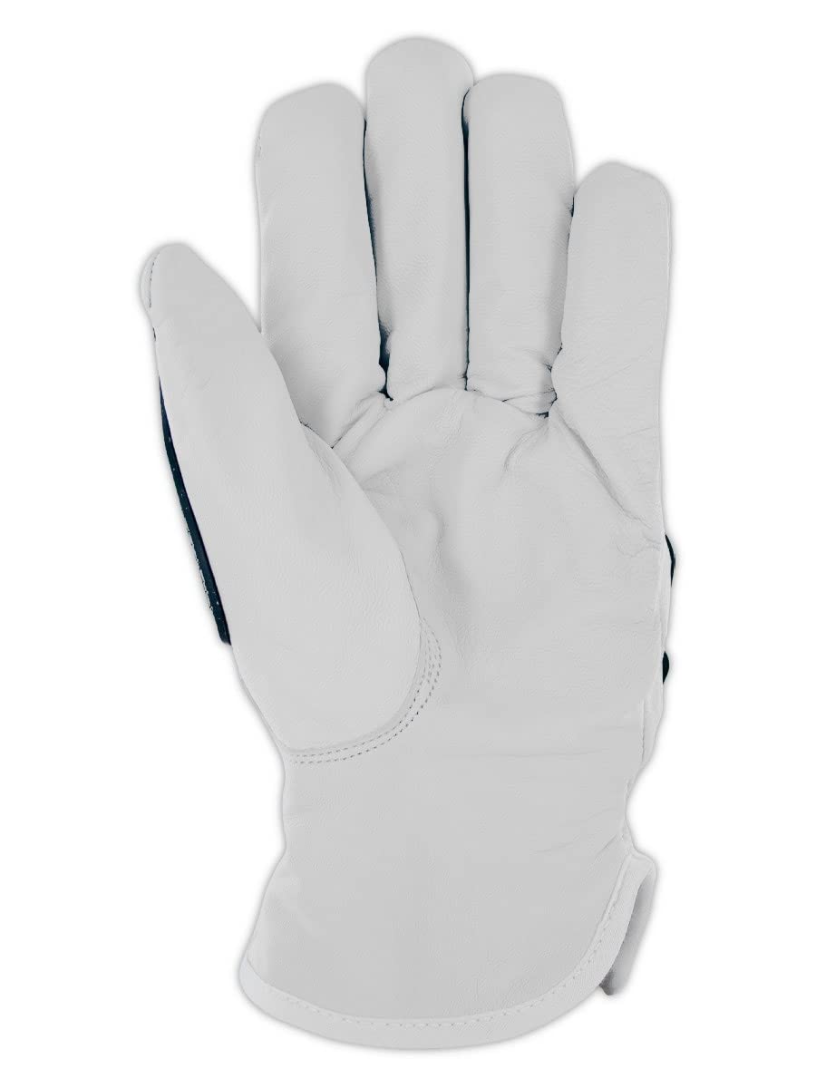 MAGID T-REX Cut Resistant Goatskin Leather Impact Driver Gloves, 1 Pair