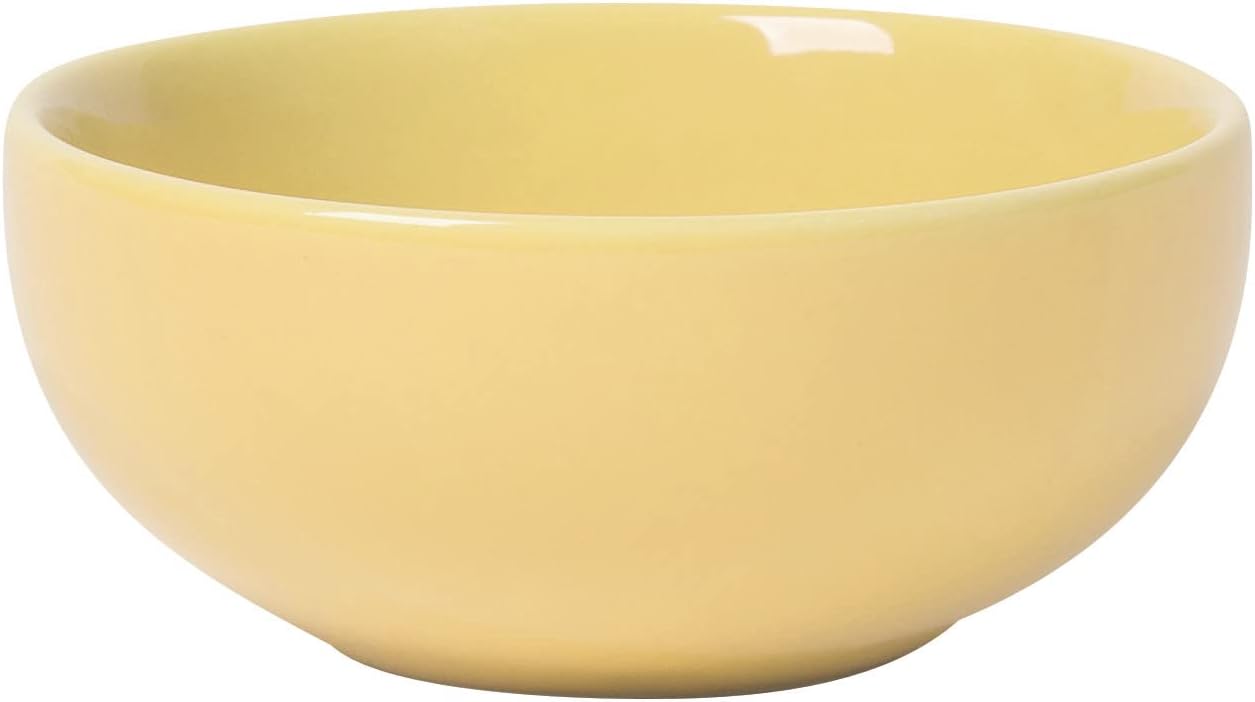 Now Designs Canyon Ceramic Pinch Bowl Set, Soy Sauce Dish, Set of 6, 2 oz