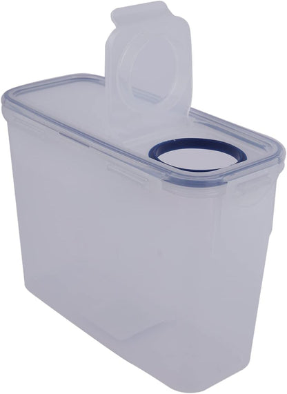 LOCK & LOCK LocknLock Easy Essentials Food Storage with Flip Lid/Airtight container, BPA Free, 10.1-Cup, Clear