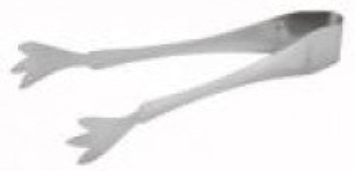 Ice Tong, Stainless Steel, 7" Long