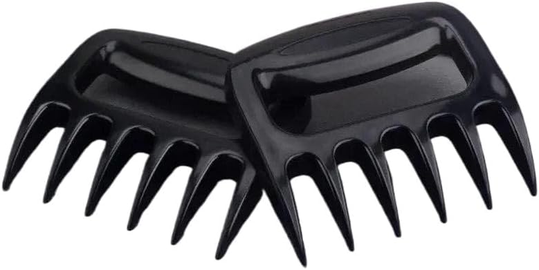 Generic Bear Claw Meat Shredder, 4.5*0.05*4.3 in, Black