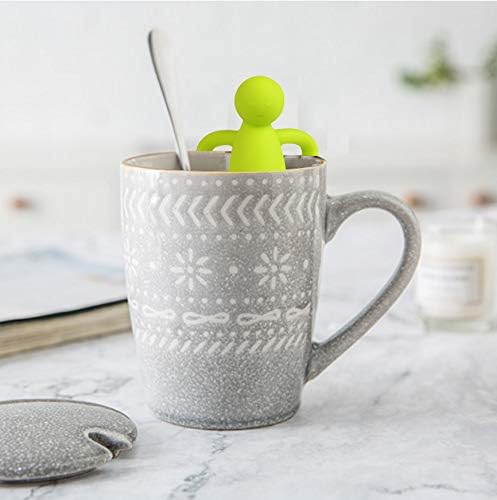 Leden Tea Infuser for Loose Leaf Tea Extra Fine Mesh Tea Steeper Gray