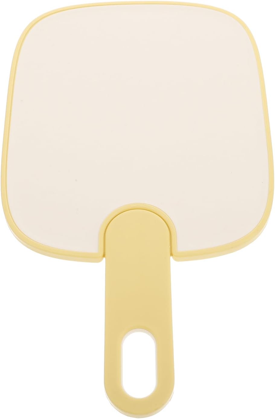 UKCOCO Reusable Non-slip Plastic Cutting Board for Kitchen Multipurpose Chopping Mat for Fruits Veggies Meat Small Cream Yellow Food Prep Board for Home Restaurant Hotel and Supermarket
