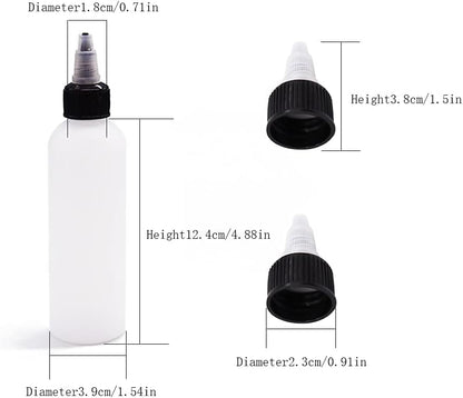Uyuxxu 8 oz Plastic Condiment Squeeze Bottles,Multipurpose Squirt Bottles,Clear Sauce Bottle with Lids for Dressing,Ketchup,Grilling,Syrup,BBQ Sauce