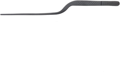 Mercer Culinary 18-8 Stainless Steel Chef Plating Tongs, Offset Tip, 6-1/2 Inch
