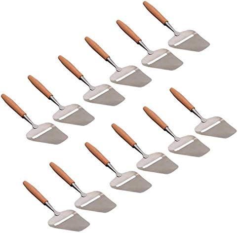 Cheese Slicer Plane Stainless Steel Cutter Spatula Server Wood Handle