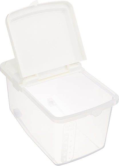 JapanBargain, Japanese Plastic Kome Bitsu Raw Rice Food Storage Container (11 LBS)