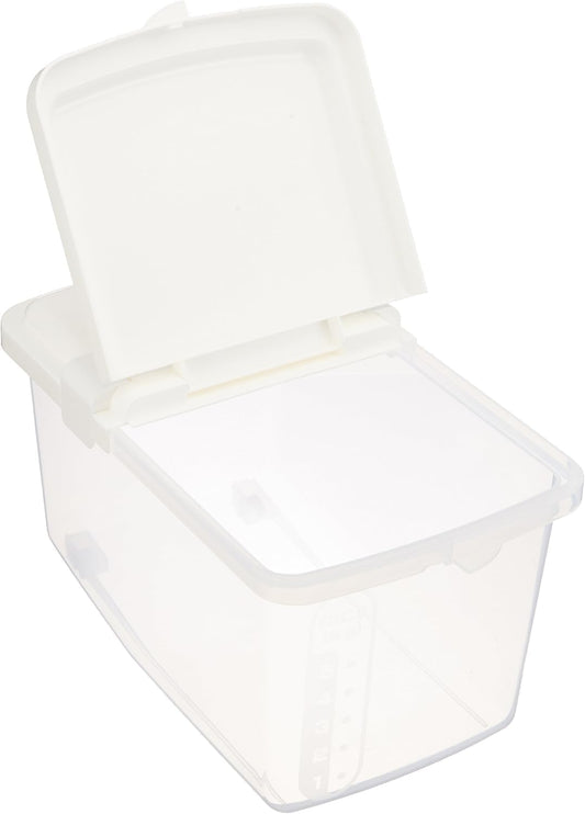 JapanBargain, Japanese Plastic Kome Bitsu Raw Rice Food Storage Container (11 LBS)