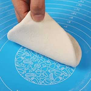 Silicone Baking Mat for Pastry Rolling Dough with Measurements (20" x 16 ", pink)