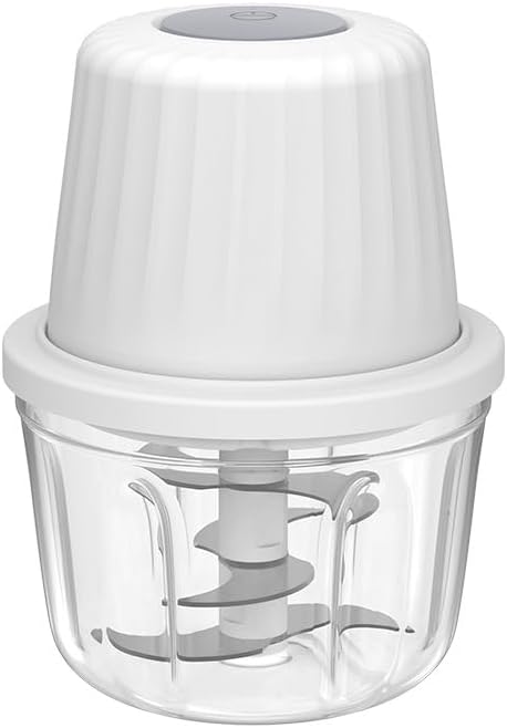 1.5 CUP Garlic Chopper,Electric Mini Food Processor,Portable Onion Chopper