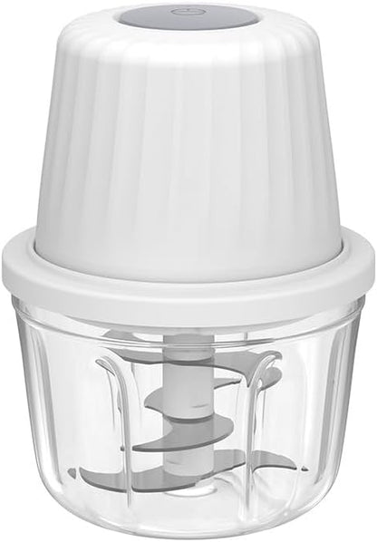 1.5 CUP Garlic Chopper,Electric Mini Food Processor,Portable Onion Chopper