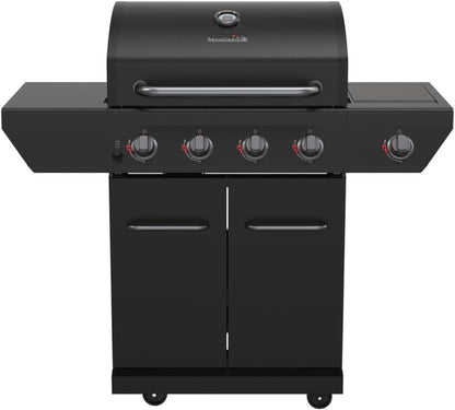 Nexgrill Stainless Steel 3-Burner Propane Gas Grill w/Foldable Side Shelves, 40,500BTUS, 591.05 sq. in. Cooking Area, Perfect for Outdoor Cooking & Grilling, BBQs, Backyard, Tailgating, 720-0830MN