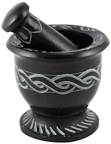 Cast Iron Cauldron Mortar and Pestle Set (MP3-Cauldron Mortar & Pestle)