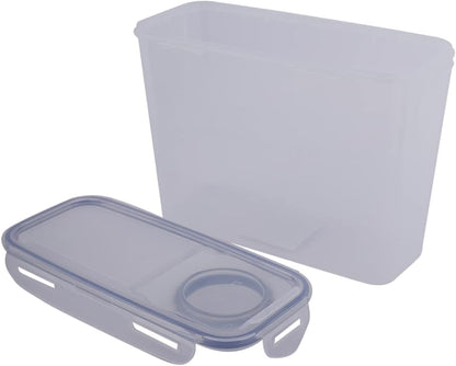 LOCK & LOCK LocknLock Easy Essentials Food Storage with Flip Lid/Airtight container, BPA Free, 10.1-Cup, Clear