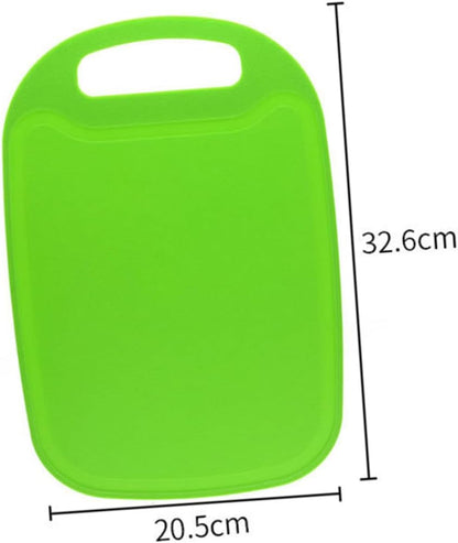 Cabilock Non-Slip PP Plastic Cutting Board Flexible Chopping Mat for Kitchen Dishwasher Safe with Hanging Hole Anti-Overflow Design