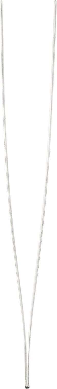 Mercer Culinary 18-8 Stainless Steel Chef Plating Tongs, Offset Tip, 6-1/2 Inch