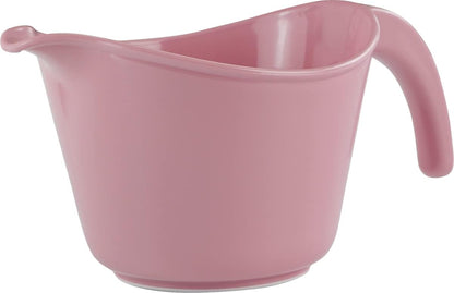 Reston Lloyd, Batter Bowl With Pour Spout, Non-Slip Base, Erogonomic Space Saving Detachable Handle, 2 QT Heavy Duty BPA-Free Microwave & Dishwasher Safe, Plum
