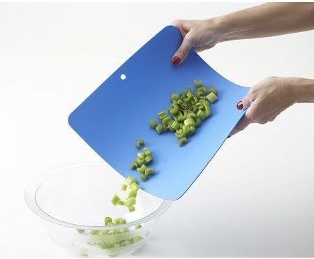 Linden Sweden Flexible Cutting Board 2-Pack - Lays Flat for Secure Work Surface - Extra-Thick for Durability - BPA-Free and Food-Safe (Red)