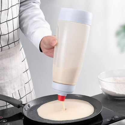 Pancake Batter Dispenser, 1000ml Pancake Squeeze Dispenser