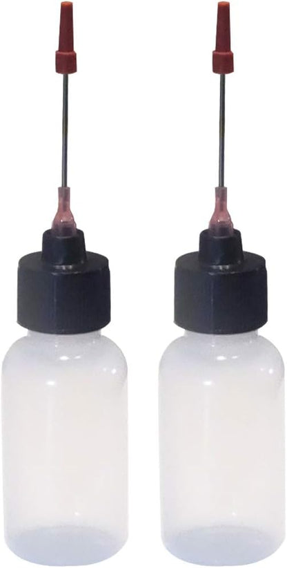 Liberty Products 2-1oz Plastic Squeeze Bottles 1.5" Stainless Applicators