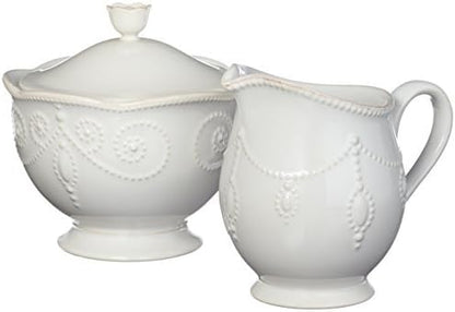 Lenox French Perle White Chip and Dip Tray