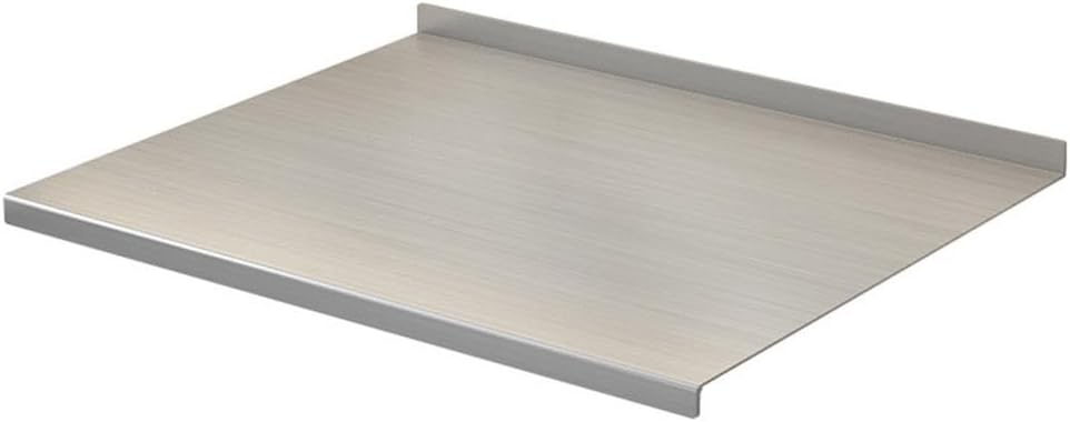 Stainless Steel Cutting Boards for Kitchen, Kneading Cutting Board Mats, Non-Slip Baking and Cutting Mat with Raised Borders, Suitable for Meat, Fruits, Vegetables, Bread, and Baking (#A_15.7x11.8")