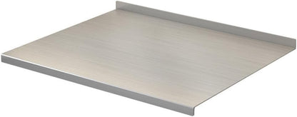 Stainless Steel Cutting Boards for Kitchen, Kneading Cutting Board Mats, Non-Slip Baking and Cutting Mat with Raised Borders, Suitable for Meat, Fruits, Vegetables, Bread, and Baking (#A_15.7x11.8")