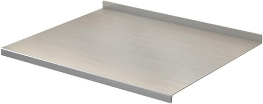 Stainless Steel Cutting Boards for Kitchen, Kneading Cutting Board Mats, Non-Slip Baking and Cutting Mat with Raised Borders, Suitable for Meat, Fruits, Vegetables, Bread, and Baking (#A_15.7x11.8")