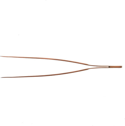 Mercer Culinary 18-8 Stainless Steel Chef Plating Tongs, Offset Tip, 6-1/2 Inch