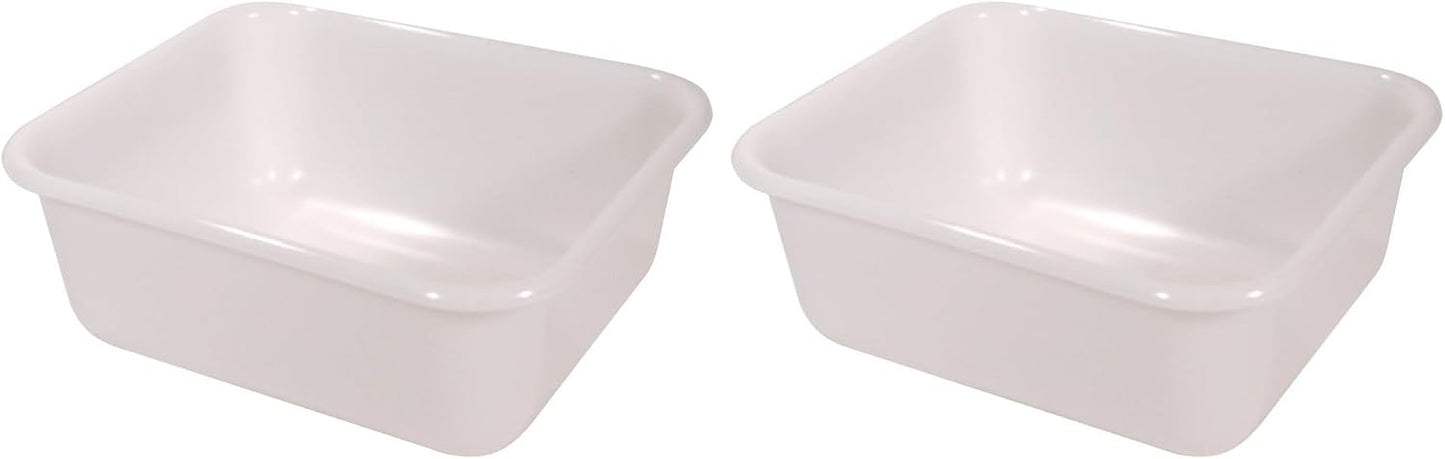Rubbermaid Commercial Products Polycarbonate Food Storage Box/Tote, 2 Gallon, Clear, for Restaurant/Kitchen/Cafeteria