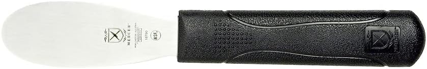 Mercer Culinary Millennia Bench Scraper, 5 7/8 Inch X 3 1/2 Inch Blade, Black Handle